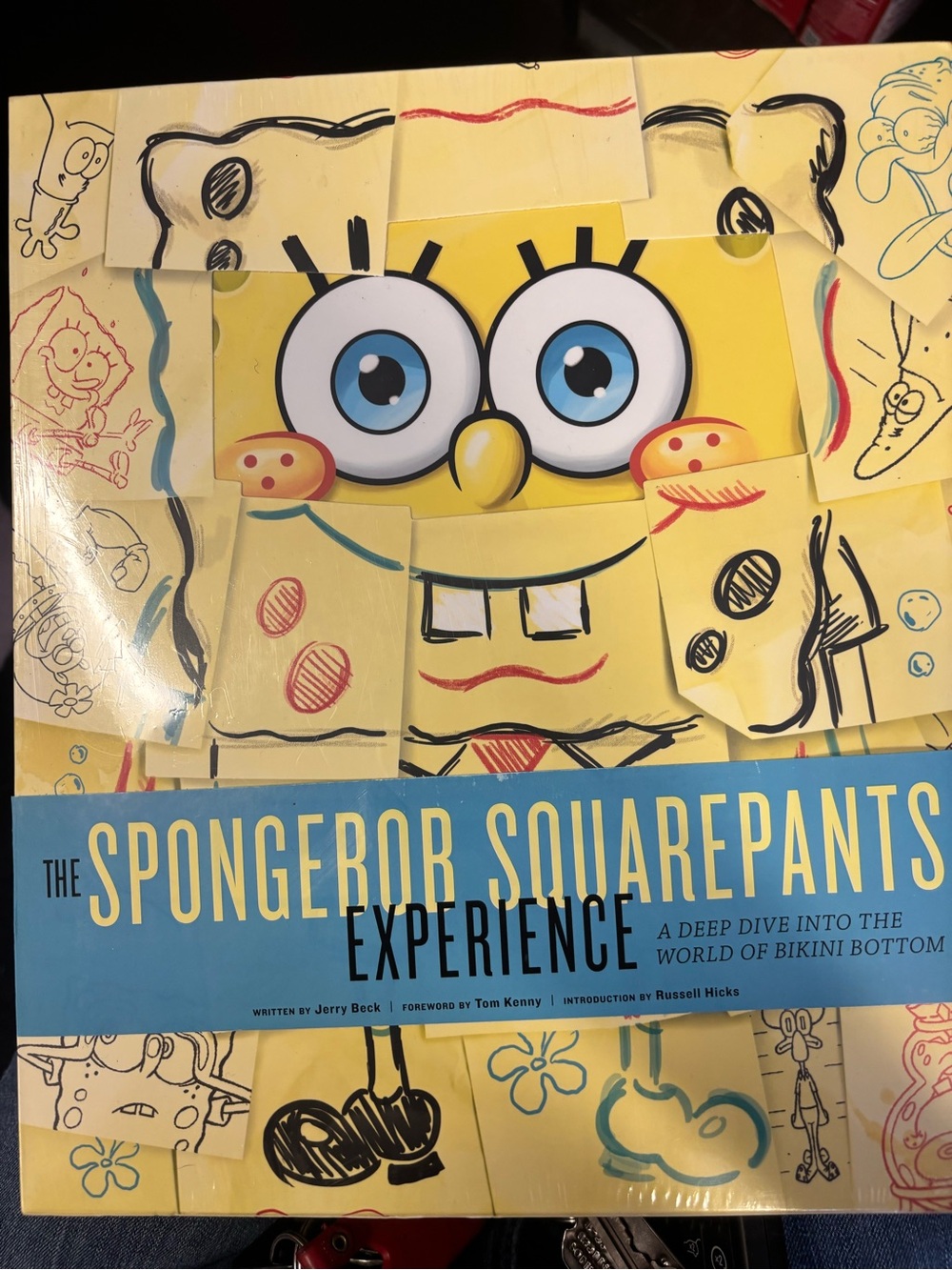 NIB SpongeBob SquarePants experience book collectible